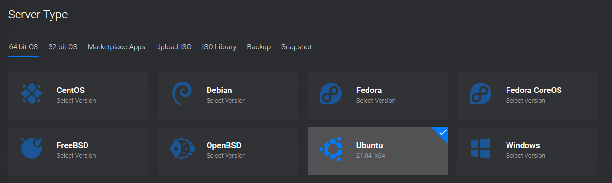 系统选择，建议Ubuntu，Centos即将停止维护更新